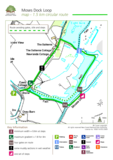 The new forest moses dock loop walking route